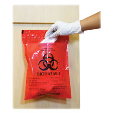 Bio-Hazard Disposal Bags and Racks